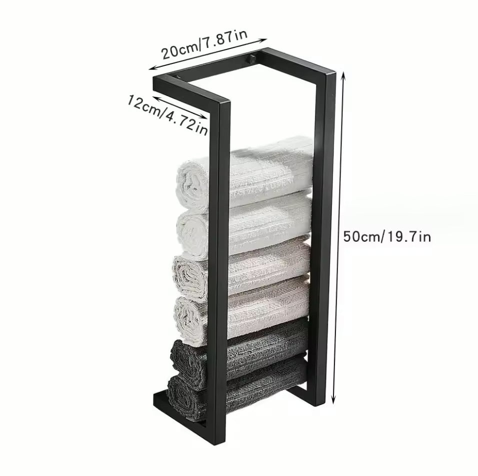 Wall Mounted Stainless Steel Towel Rack