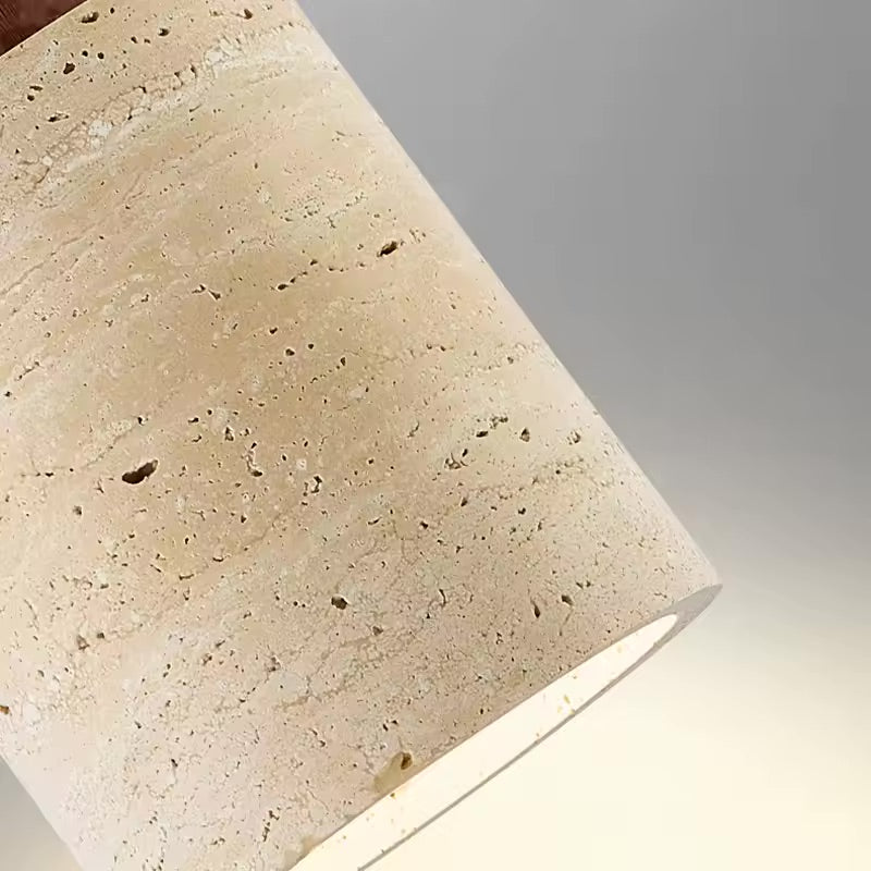 Japanese Inspired Wabi-sabi Modern Stone Pendant Light
