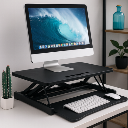 37 Inch Height Adjustable Ergonomic Standing Desk Converter