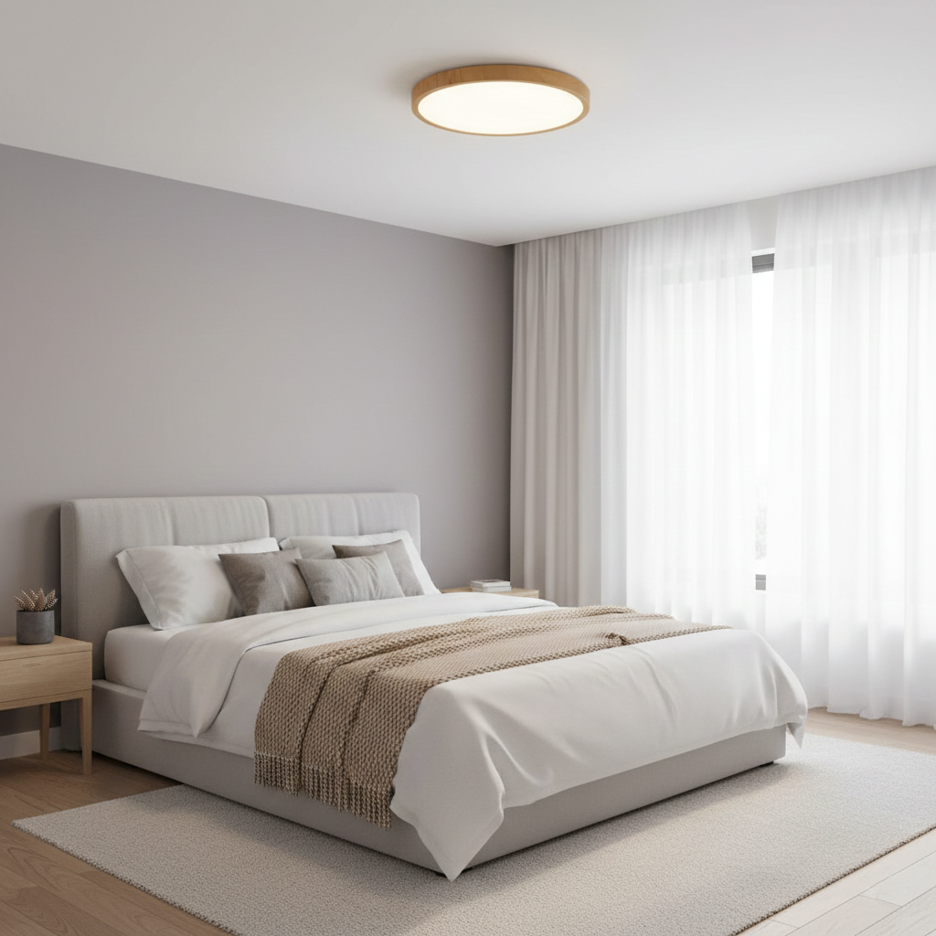 Circular Low Profile Modern LED Ceiling Light