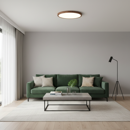 Circular Low Profile Modern LED Ceiling Light