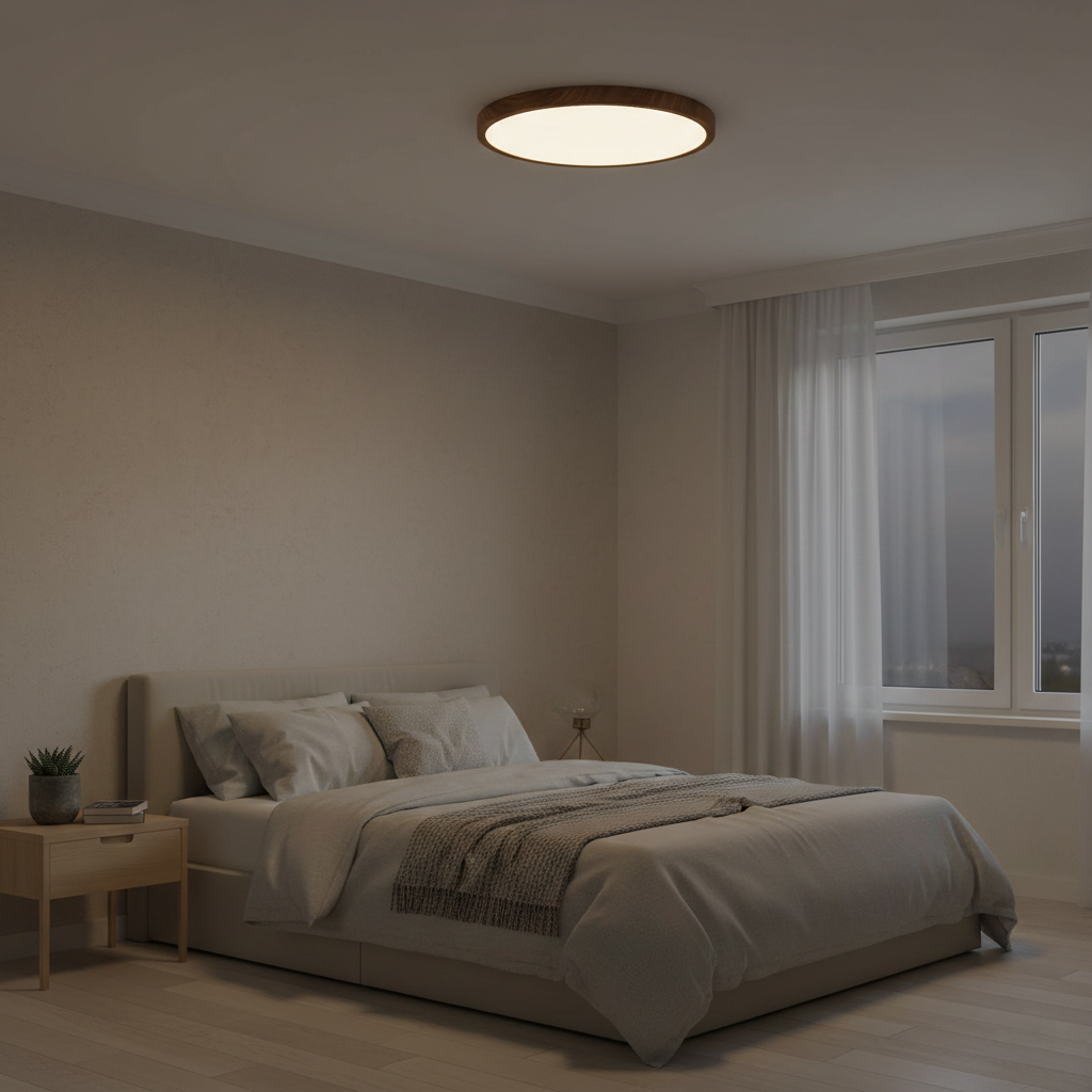 Circular Low Profile Modern LED Ceiling Light
