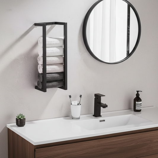 Wall Mounted Stainless Steel Towel Rack