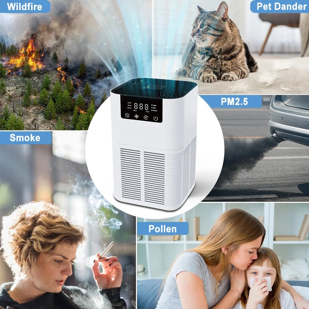 Brovo™ Heavy Duty HEPA Air Purifier With Filter