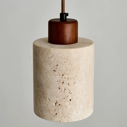 Japanese Inspired Wabi-sabi Modern Stone Pendant Light