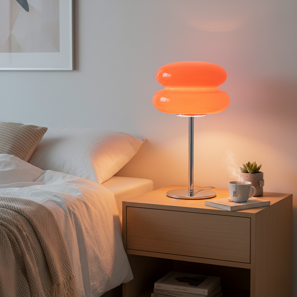 Decorative Elegant Cloud Nightstand Table Lamp