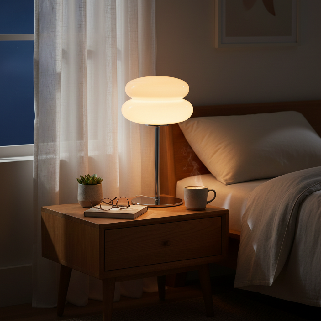 Decorative Elegant Cloud Nightstand Table Lamp