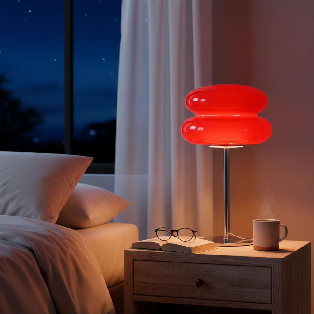 Decorative Elegant Cloud Nightstand Table Lamp